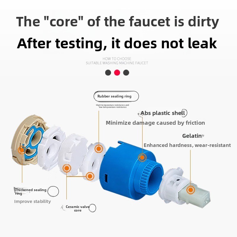 Basin Mixer Cartridge - Cartuccia in Ceramica da 35mm 40mm